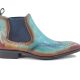 Burnished Calfskin Wingtip Boot